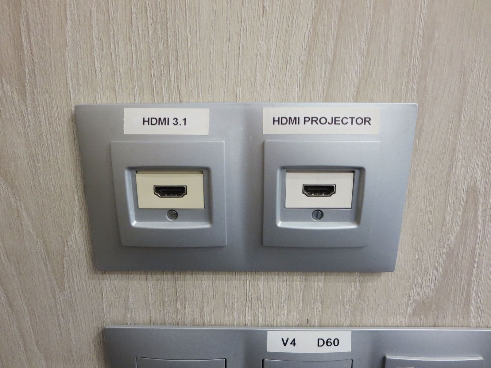connexió hdmi - conección hdmi - intalación equipos de video - instal·lació equips de video